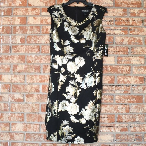 ALEX B Nites Multicolored Dress  NWT - Picture 1 of 5